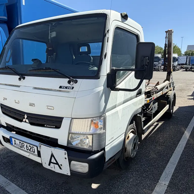 7.5-metric-ton dump truck  Mitsubishi  Fuso Canter 7C18