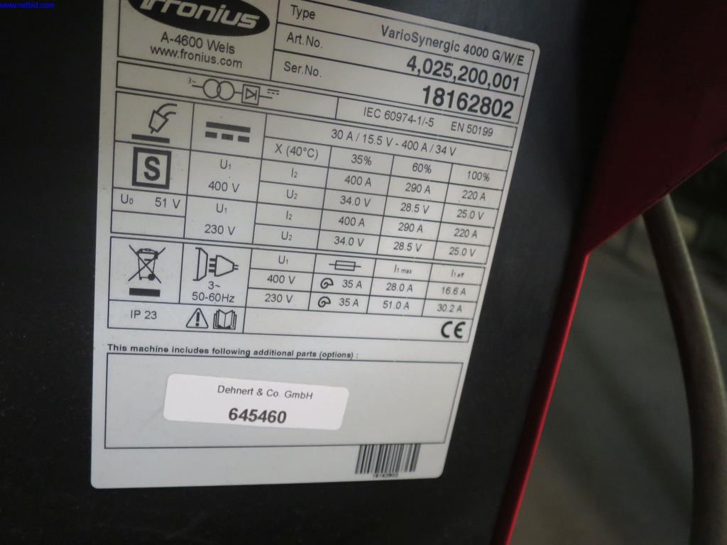 gepflegte Blechbearbeitungsmaschinen, Schweißgeräte, Schweißtische, Betriebs- und Geschäftsausstattung -3