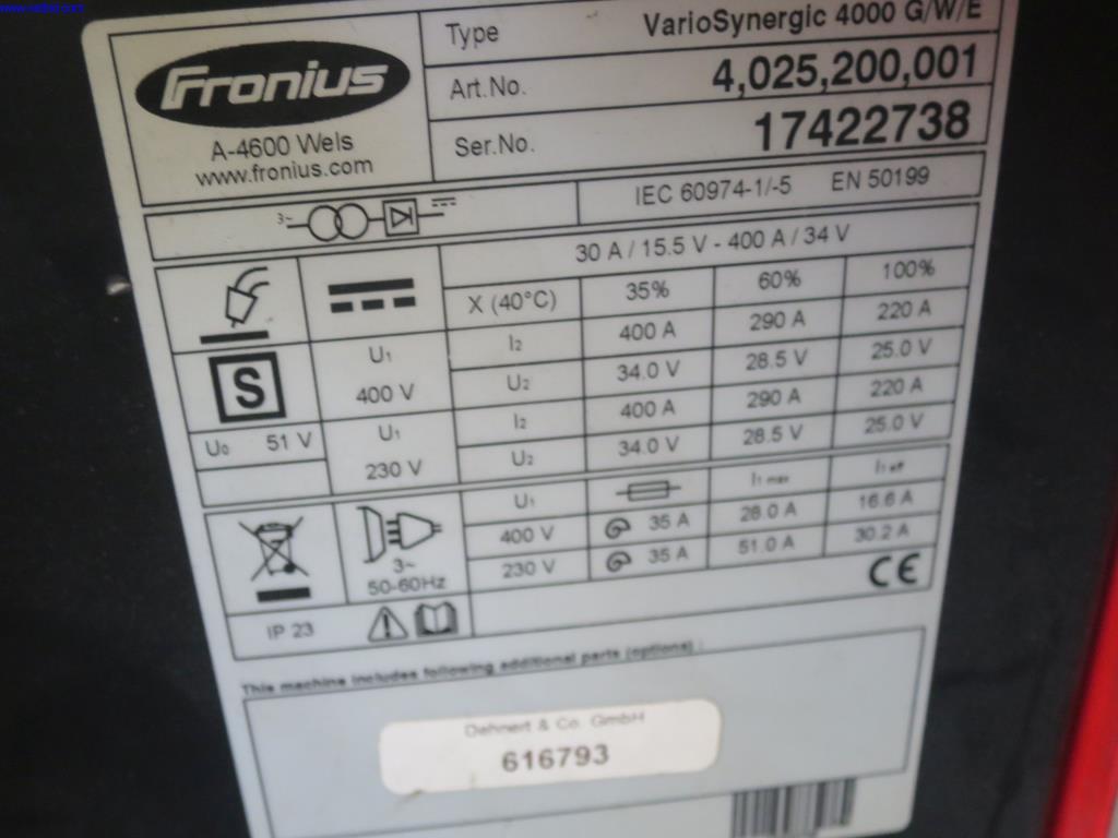 gepflegte Blechbearbeitungsmaschinen, Schweißgeräte, Schweißtische, Betriebs- und Geschäftsausstattung -2