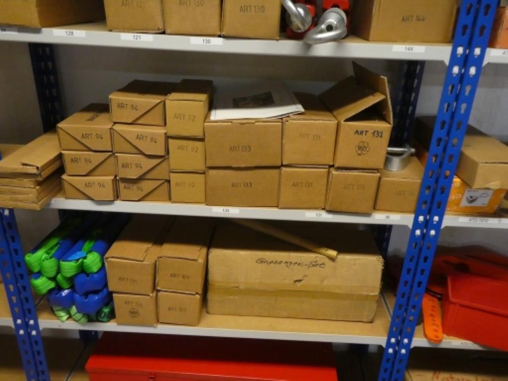 ca. 900 Richtsätze, Regale, Warenbestände und sonstige Anlagegüter-7