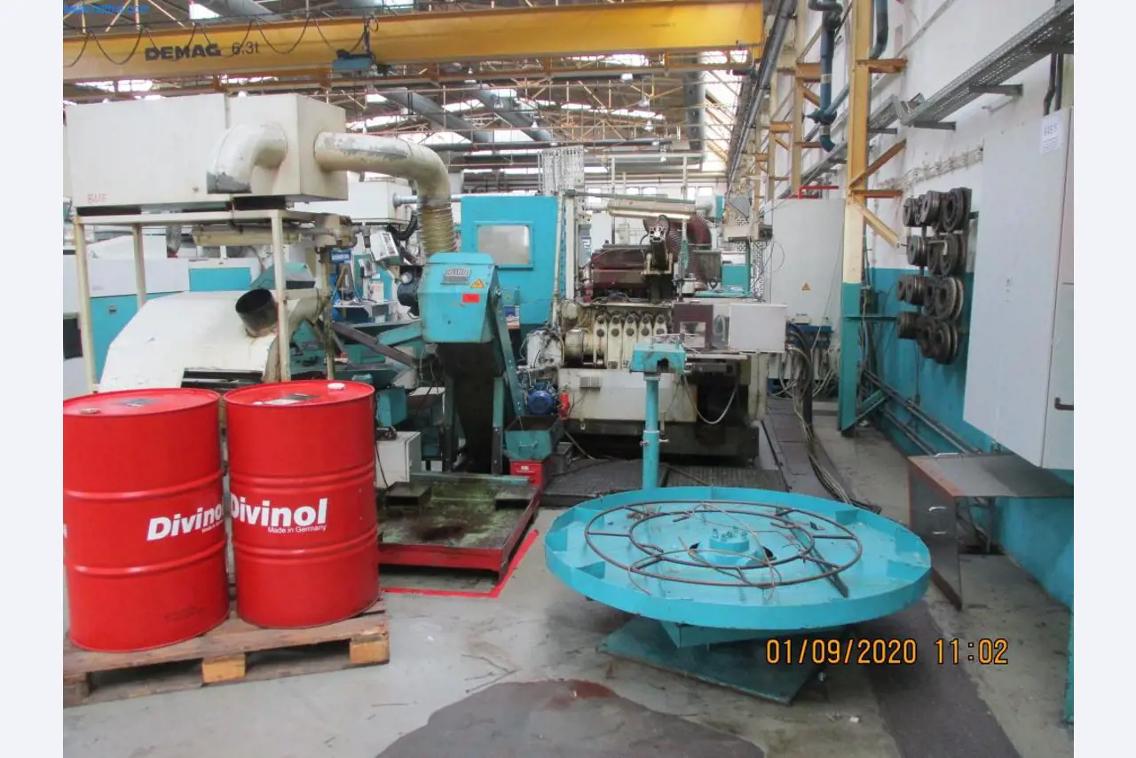 Máquinas para a produção de parafusos, cavilhas e elementos de fixação-1