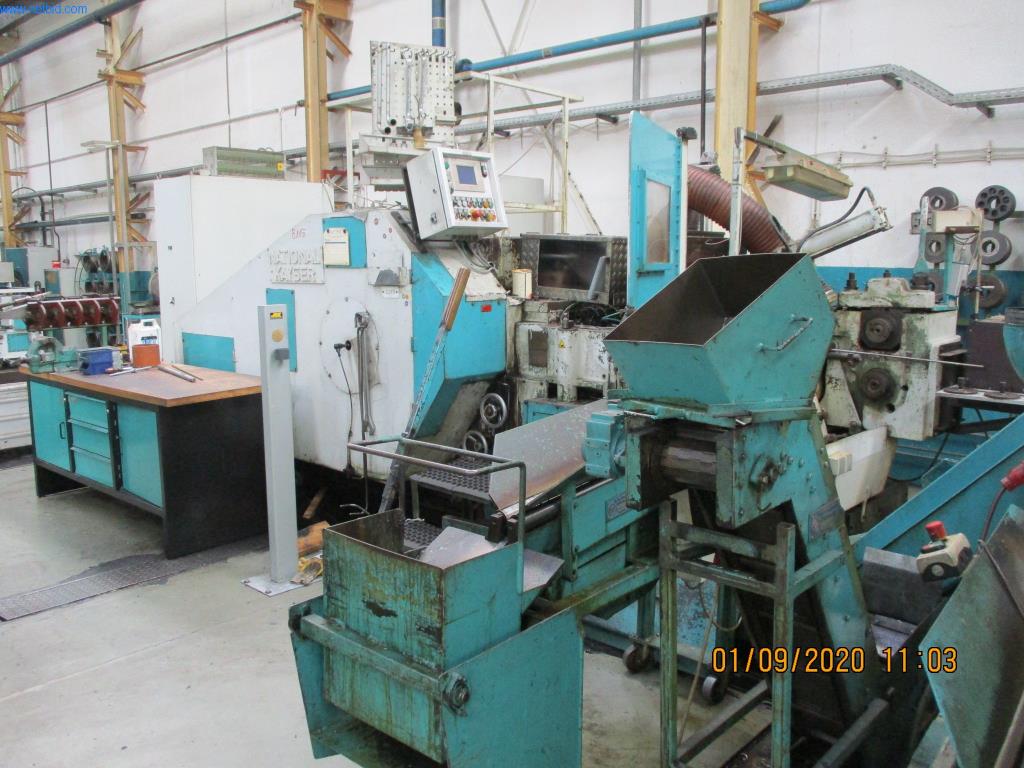 Máquinas para a produção de parafusos, cavilhas e elementos de fixação-2