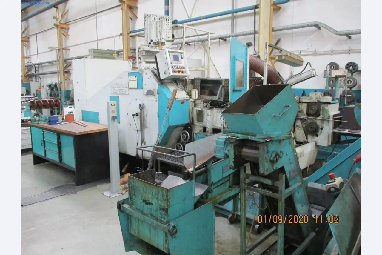 Máquinas para a produção de parafusos, cavilhas e elementos de fixação-2