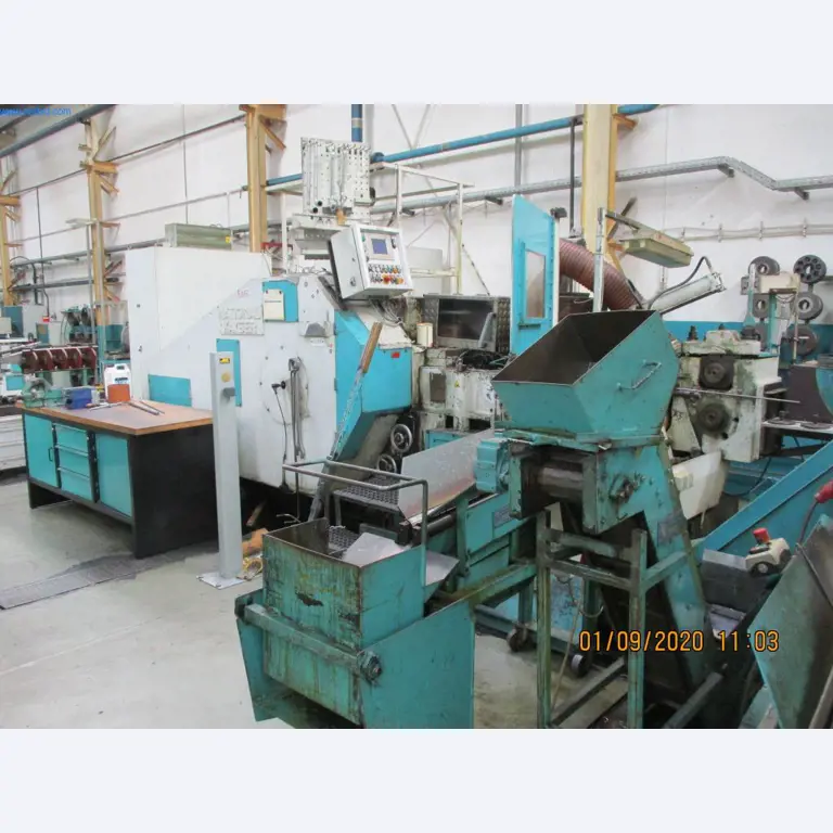 Máquinas para a produção de parafusos, cavilhas e elementos de fixação-2