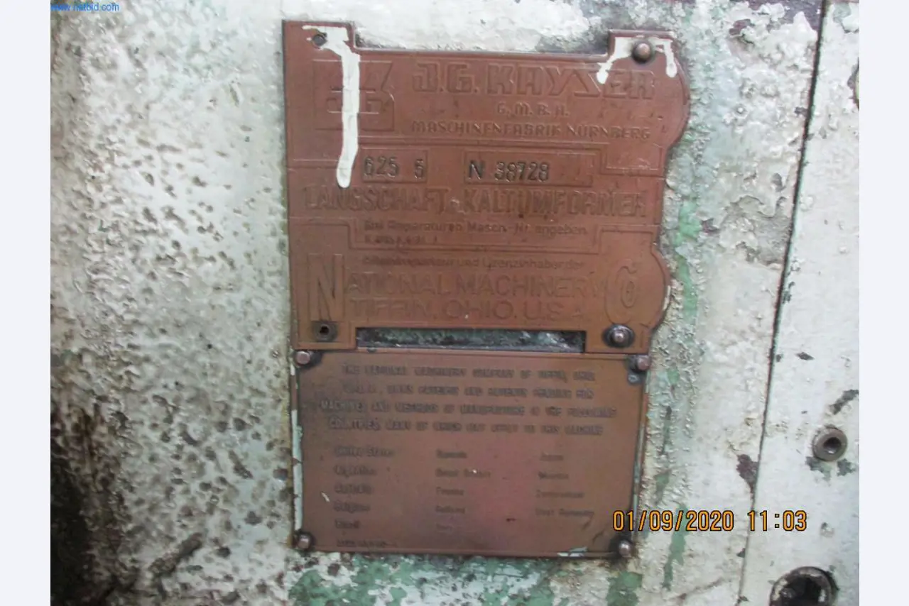 Máquinas para a produção de parafusos, cavilhas e elementos de fixação-5