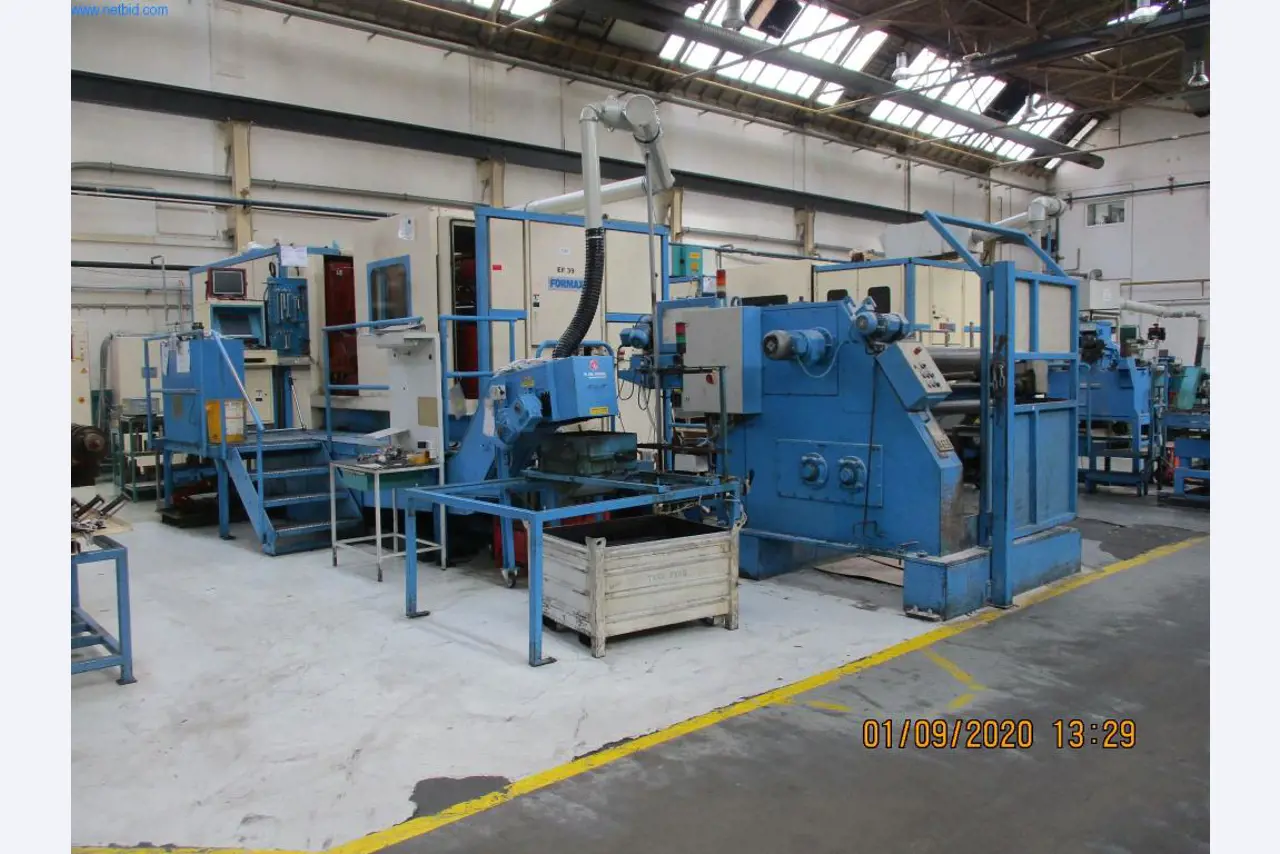 Machinery for the production of fasteners, screws and bolts -1