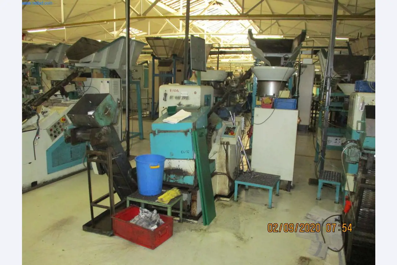 Máquinas para a produção de parafusos, cavilhas e elementos de fixação-1