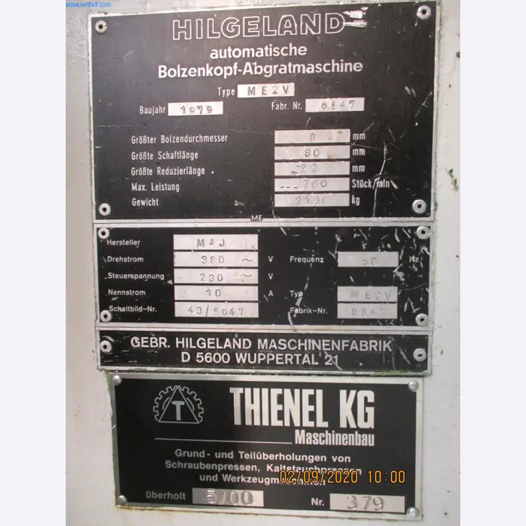 Maschinen zur Herstellung von Schrauben, Bolzen und Befestigungsmitteln-3