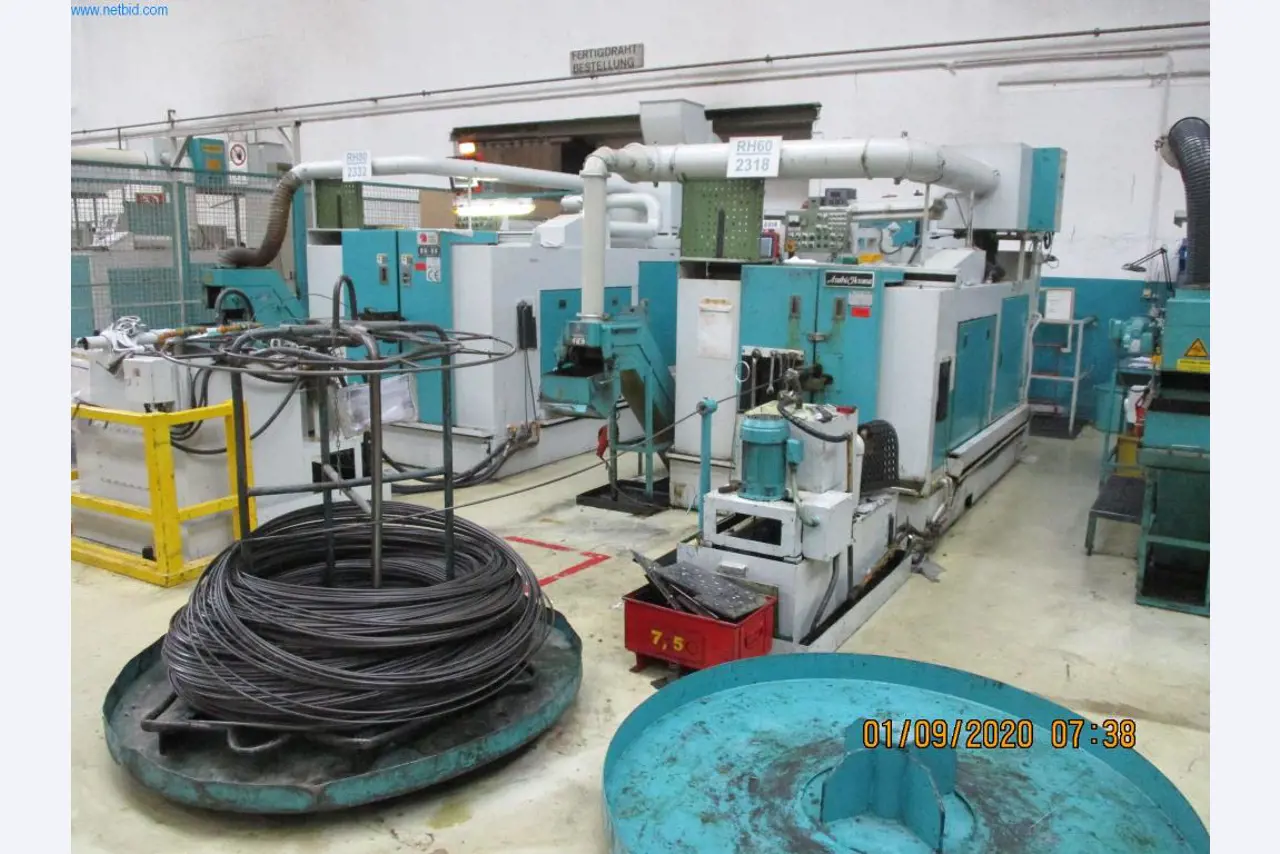 Máquinas para a produção de parafusos, cavilhas e elementos de fixação-1