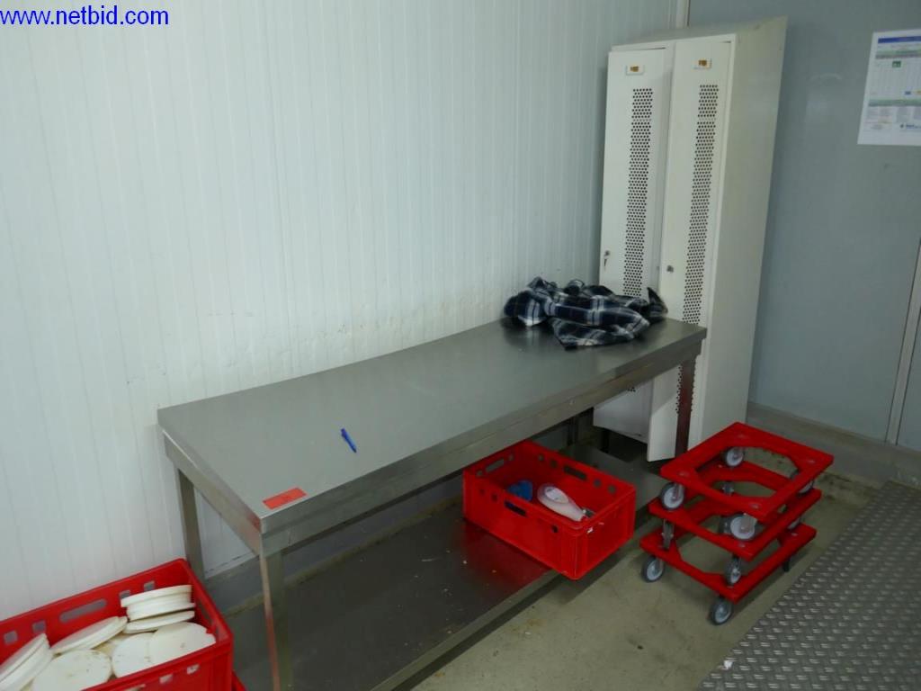 Gepflegte Maschinen und Ausstattung eines Fleischereibetriebes-27