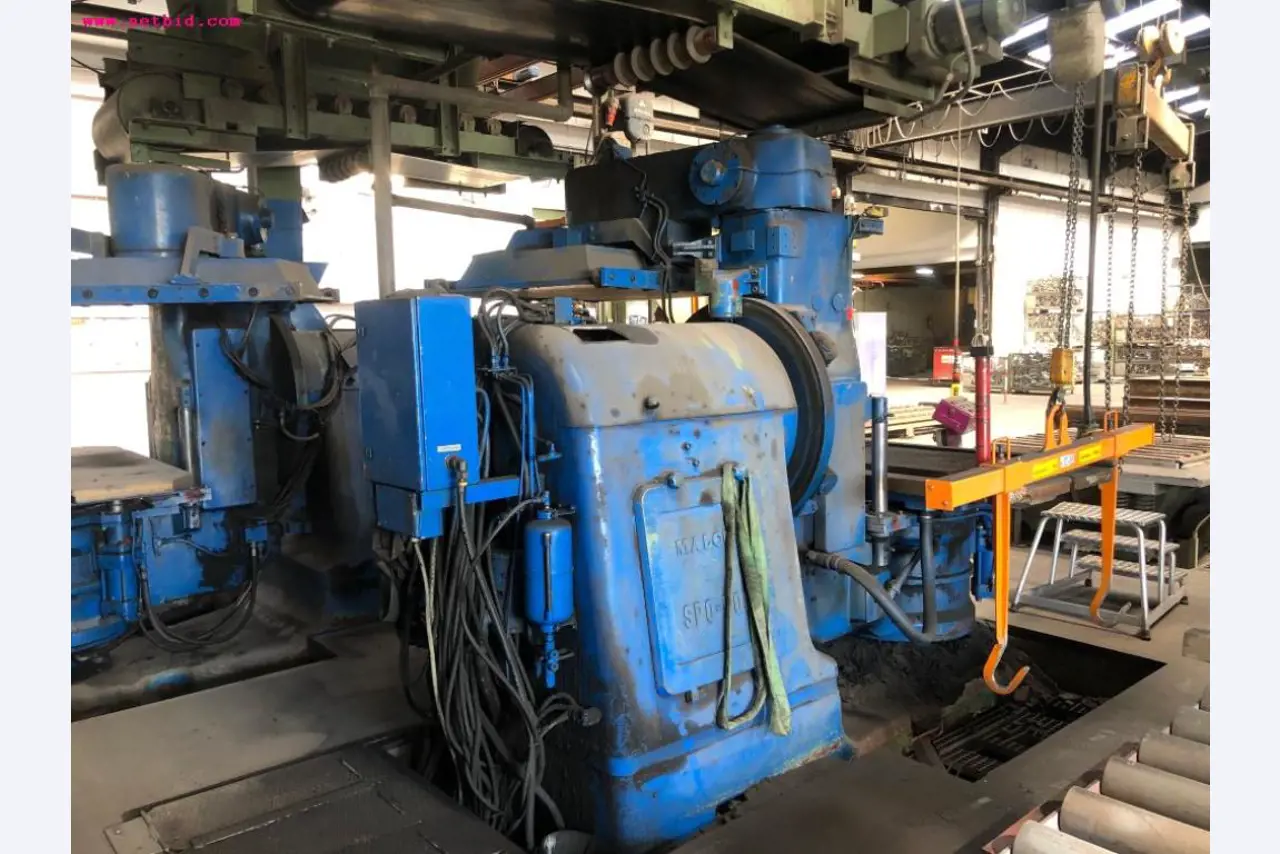 Automatische Formanlage, HWS, HSP-2 D<br>
- extrem preisreduziert --1