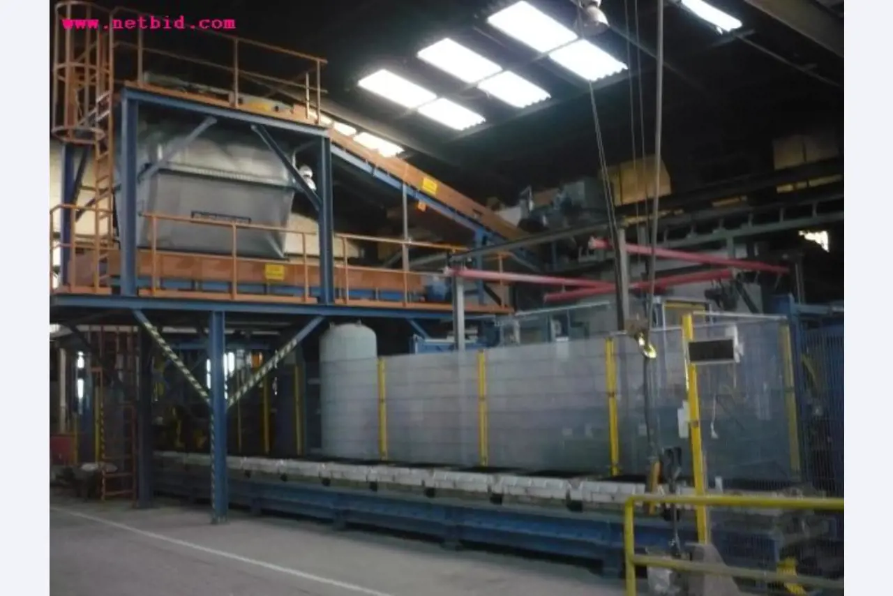 Automatická formovací linka, HWS, HSP-2 D<br>
- extrémně snížená cena --2