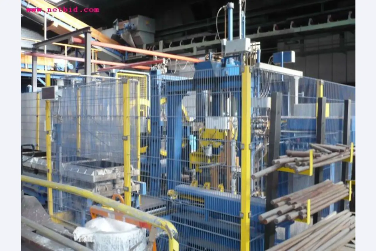 Automatická formovací linka, HWS, HSP-2 D<br>
- extrémně snížená cena --5