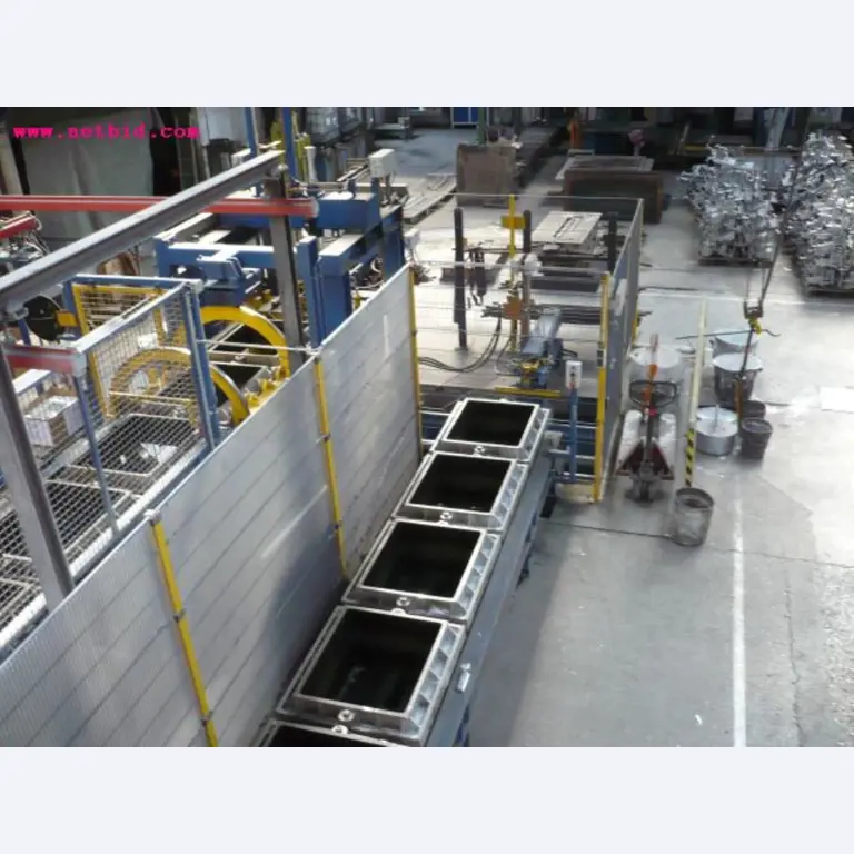 Automatická formovací linka, HWS, HSP-2 D<br>
- extrémně snížená cena --7