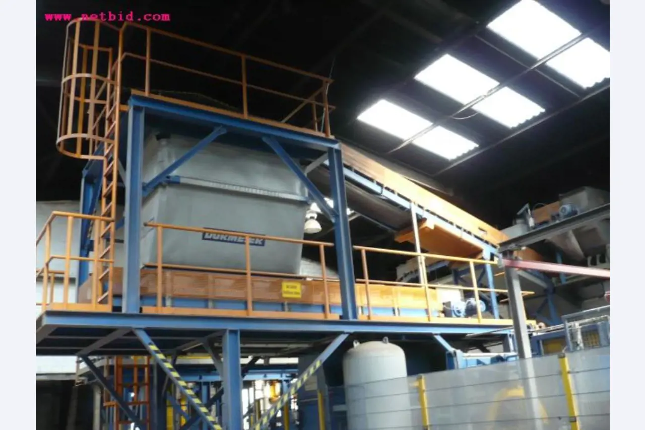 Automatická formovací linka, HWS, HSP-2 D<br>
- extrémně snížená cena --9