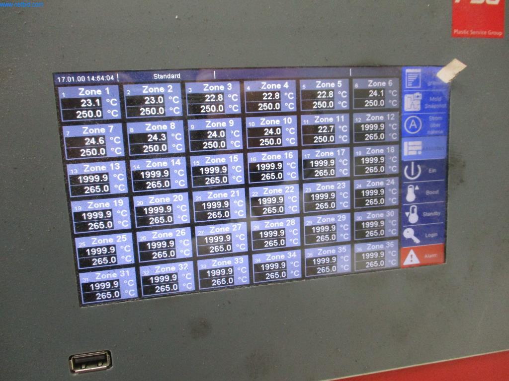 Máquinas do sector da moldagem por injeção de plástico
-2