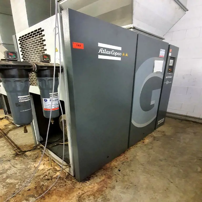 Air Compressor Atlas Copco GA 75VSDFF