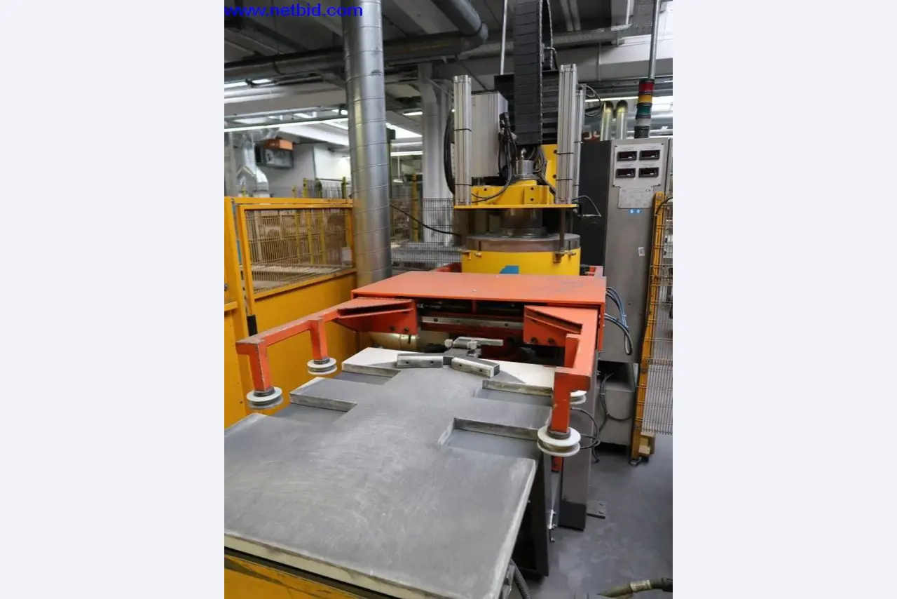 Heating system for low pressure casting molds-1