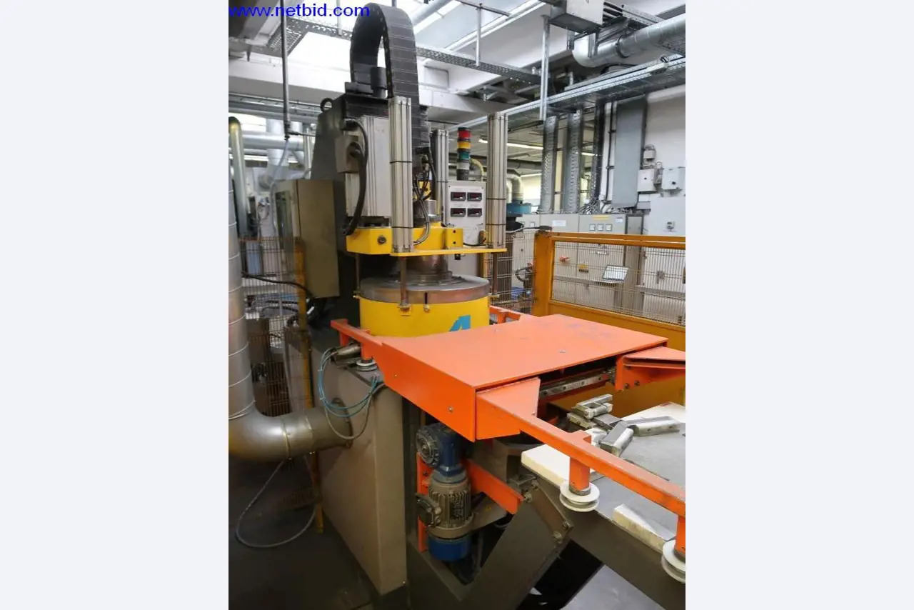 Heating system for low pressure casting molds-4