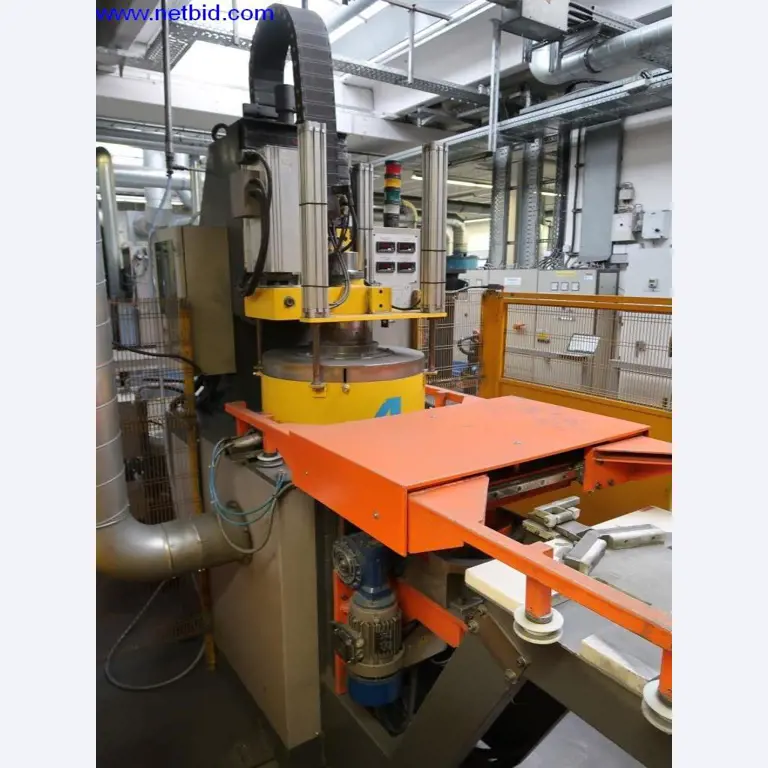 Heating system for low pressure casting molds-4