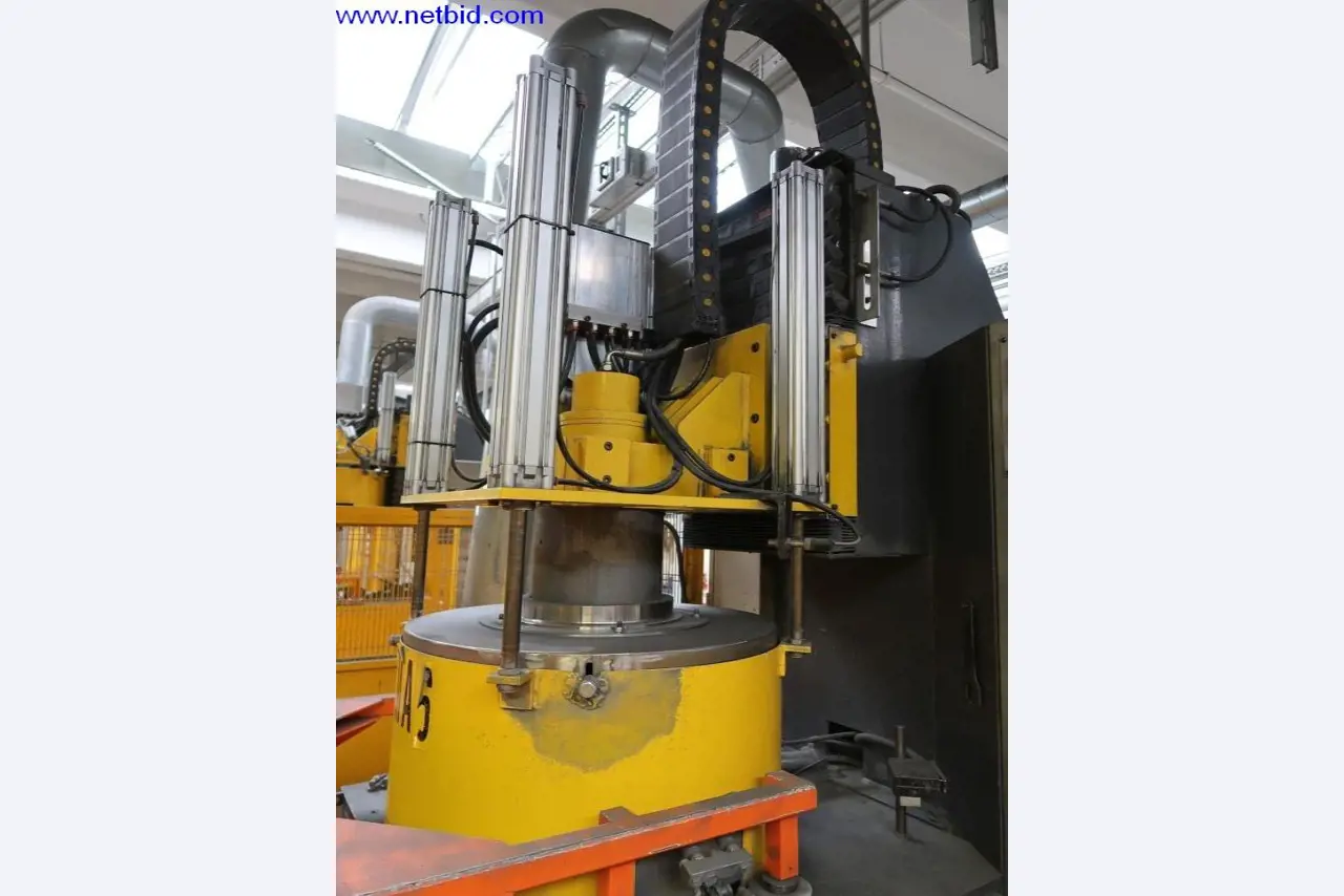 Heating system for low pressure casting molds-2