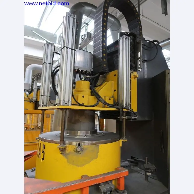 Heating system for low pressure casting molds-2