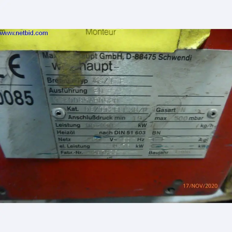 Heating system for low pressure casting molds-67