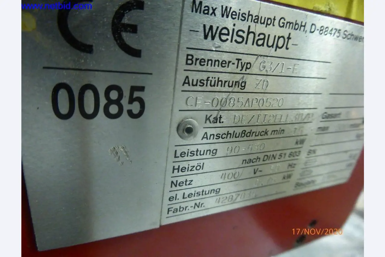 Heating system for low pressure casting molds-68