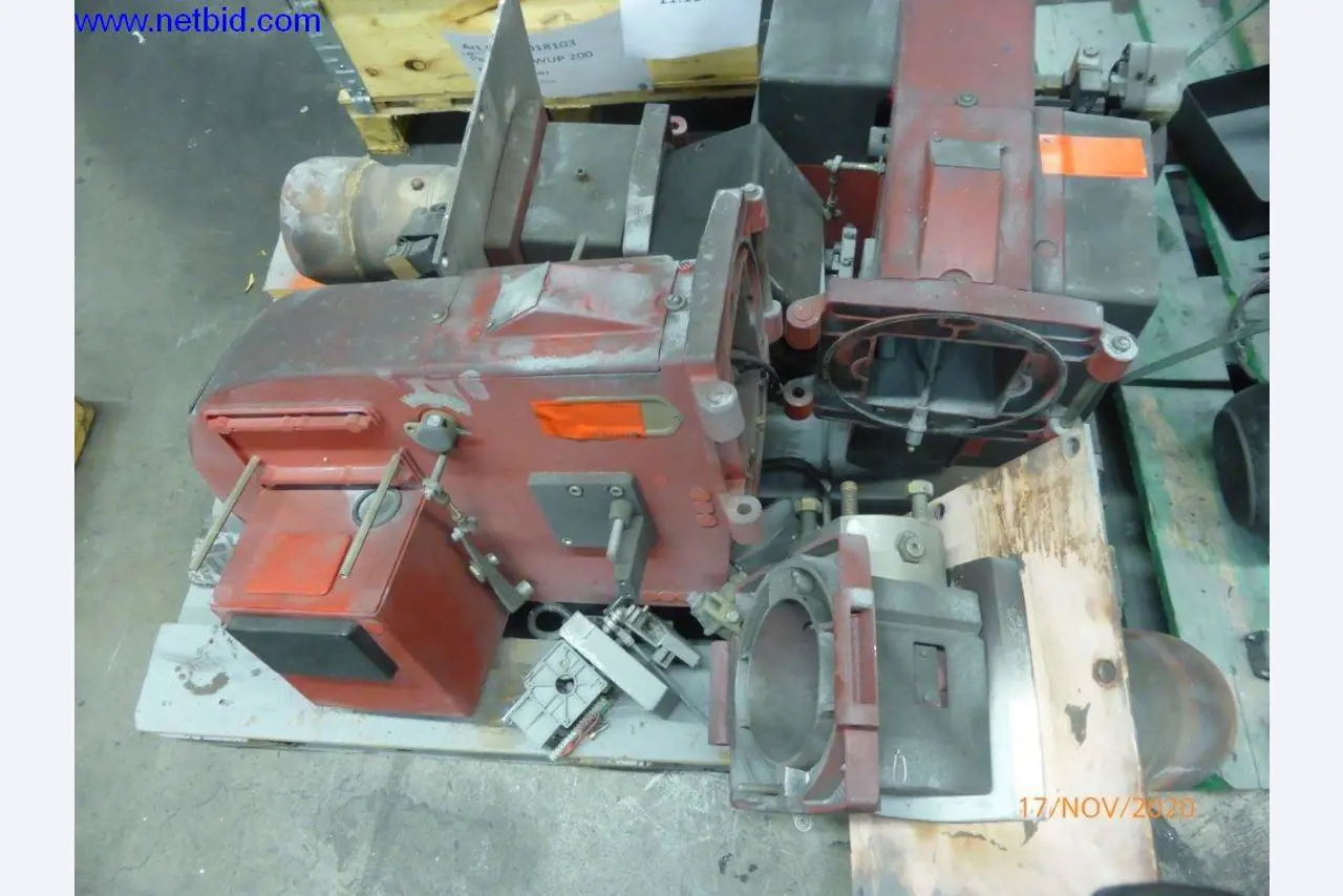 Heating system for low pressure casting molds-69