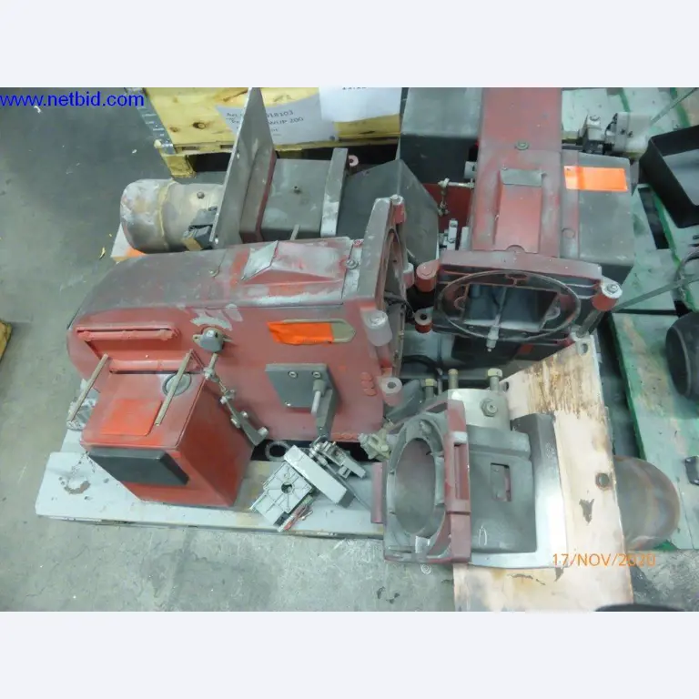 Heating system for low pressure casting molds-69