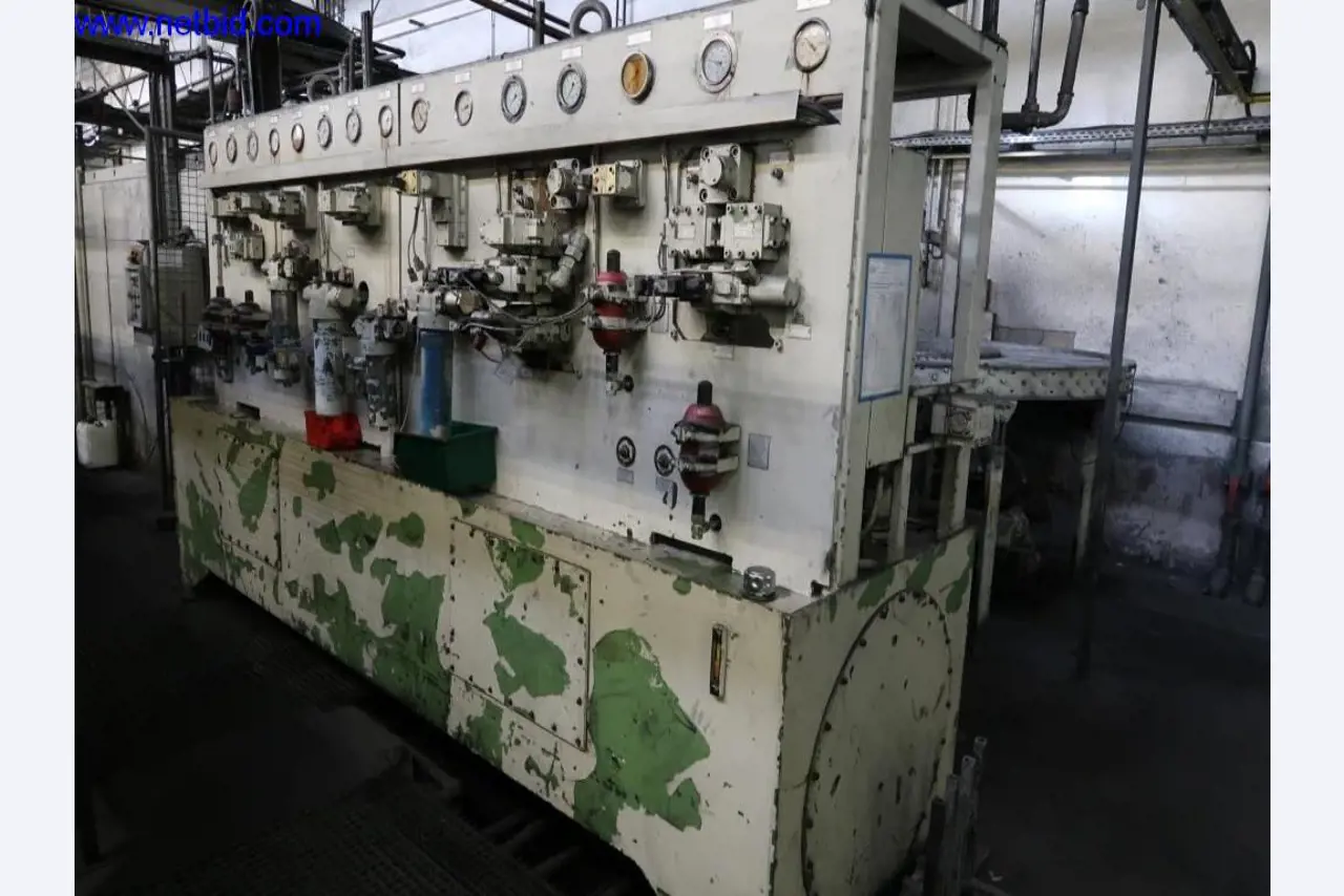 Heating system for low pressure casting molds-5