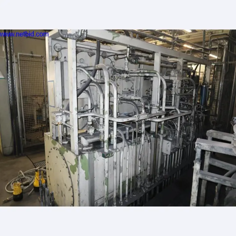 Heating system for low pressure casting molds-6