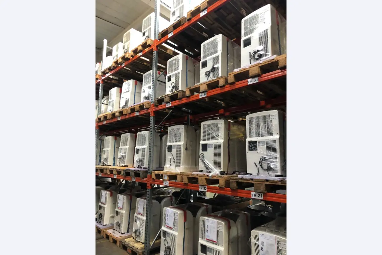 Aparelhos de ar condicionado, aquecimento, refrigeração e ventilação, equipamento de oficina e de armazenamento-4