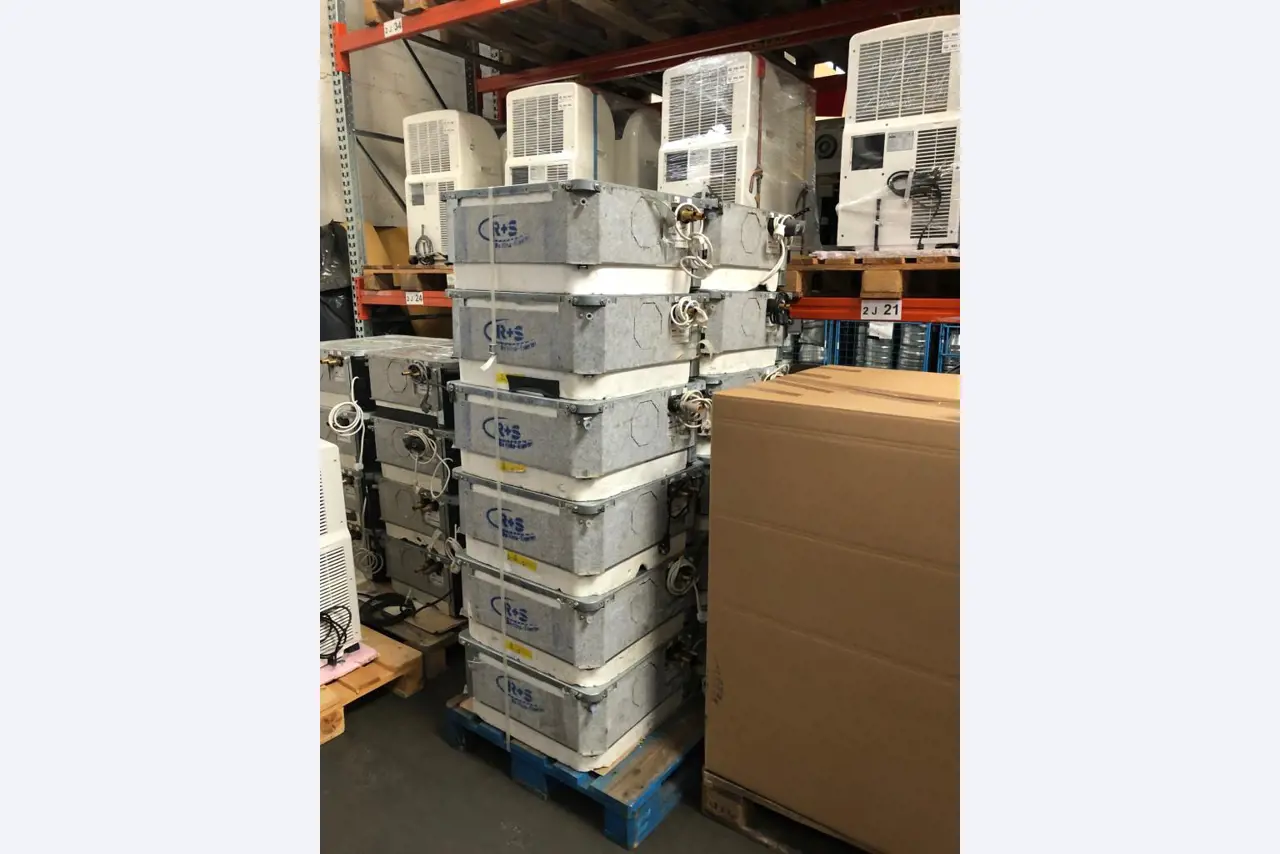 Aparelhos de ar condicionado, aquecimento, refrigeração e ventilação, equipamento de oficina e de armazenamento-3
