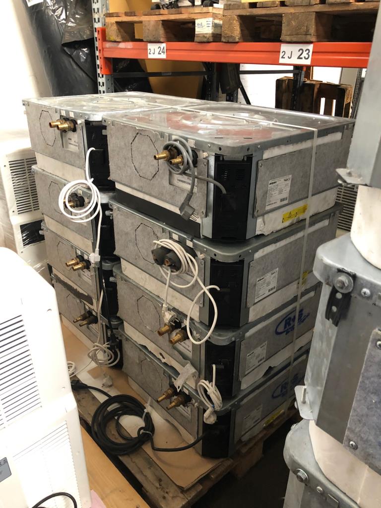 Aparelhos de ar condicionado, aquecimento, refrigeração e ventilação, equipamento de oficina e de armazenamento-1