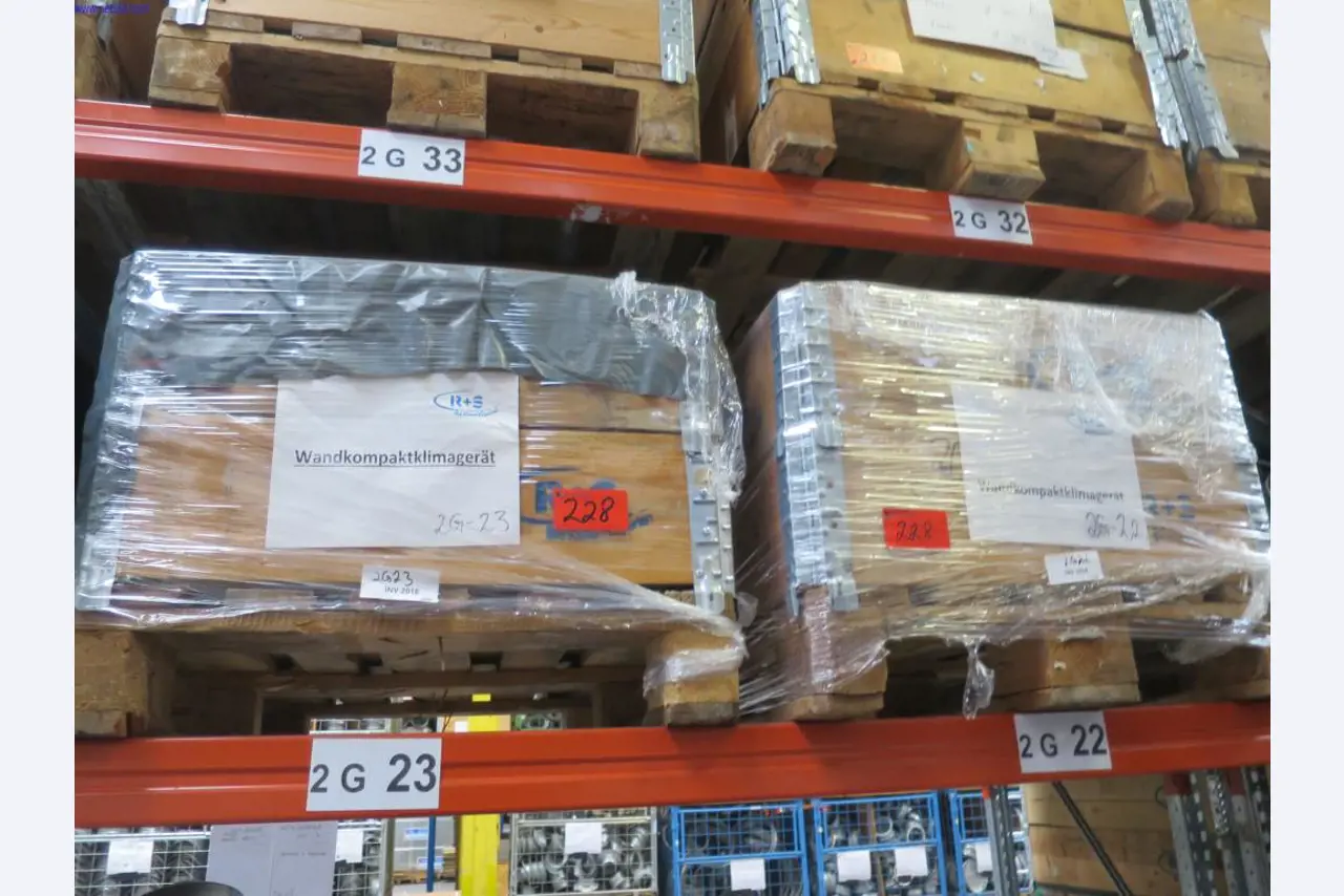 Geräte zur Klima-Wärme-Kälte-Ventilation, Werkstatt– u. Lagereinrichtung-1