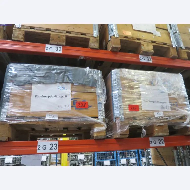 Geräte zur Klima-Wärme-Kälte-Ventilation, Werkstatt– u. Lagereinrichtung-1