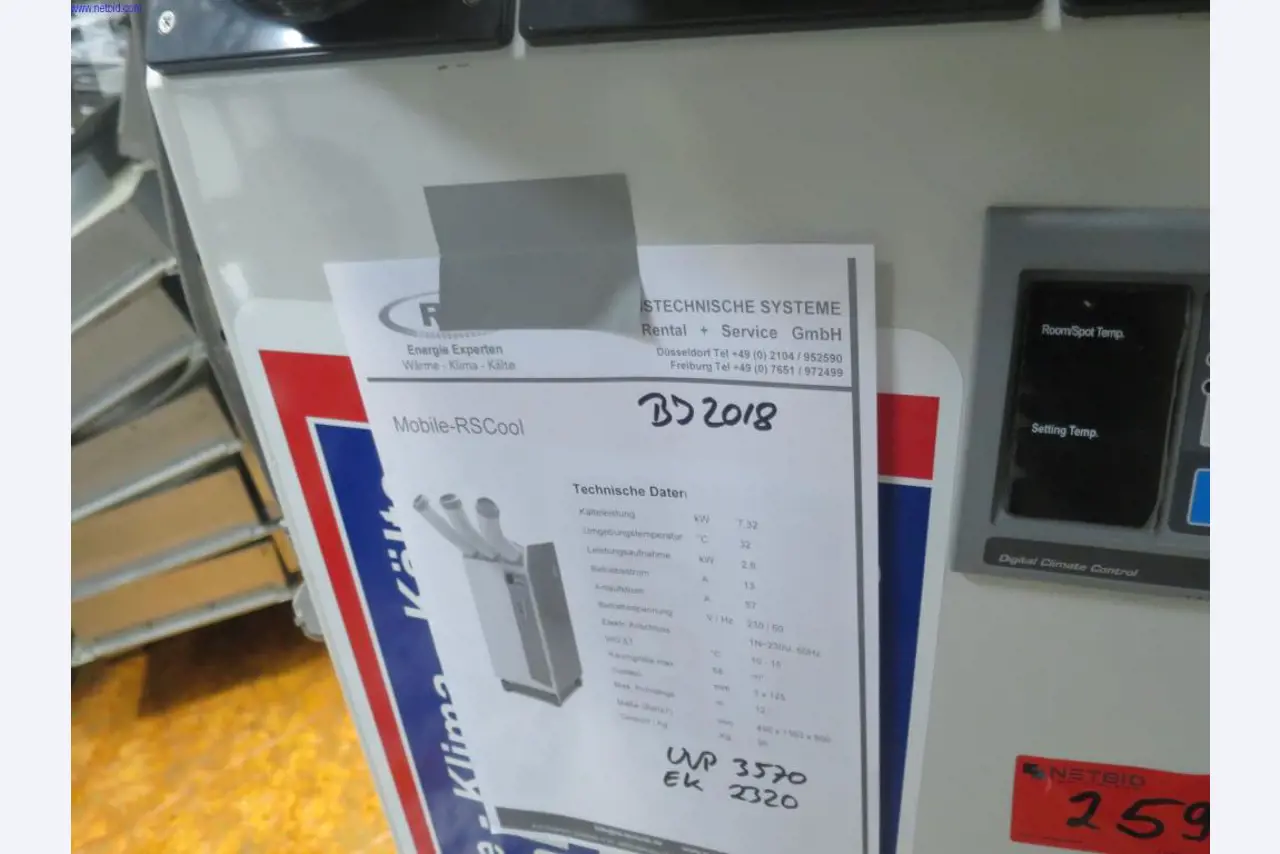 Naprave za klimatizacijo, ogrevanje, hlajenje in prezračevanje ter oprema za delavnice in skladišča-3