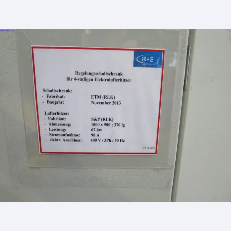 Naprave za klimatizacijo, ogrevanje, hlajenje in prezračevanje ter oprema za delavnice in skladišča-5