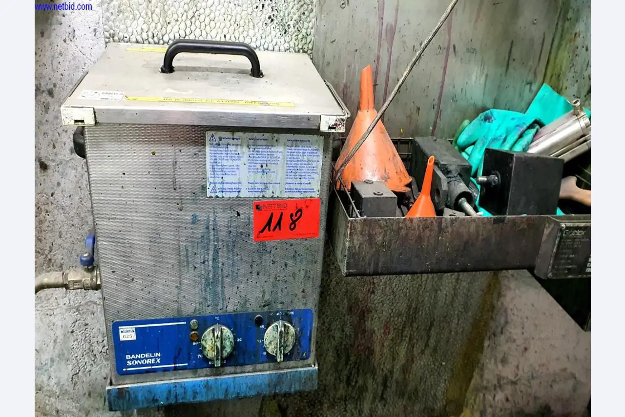 Operating and office equipment of a printing office-1