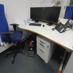 Desk/angle combination