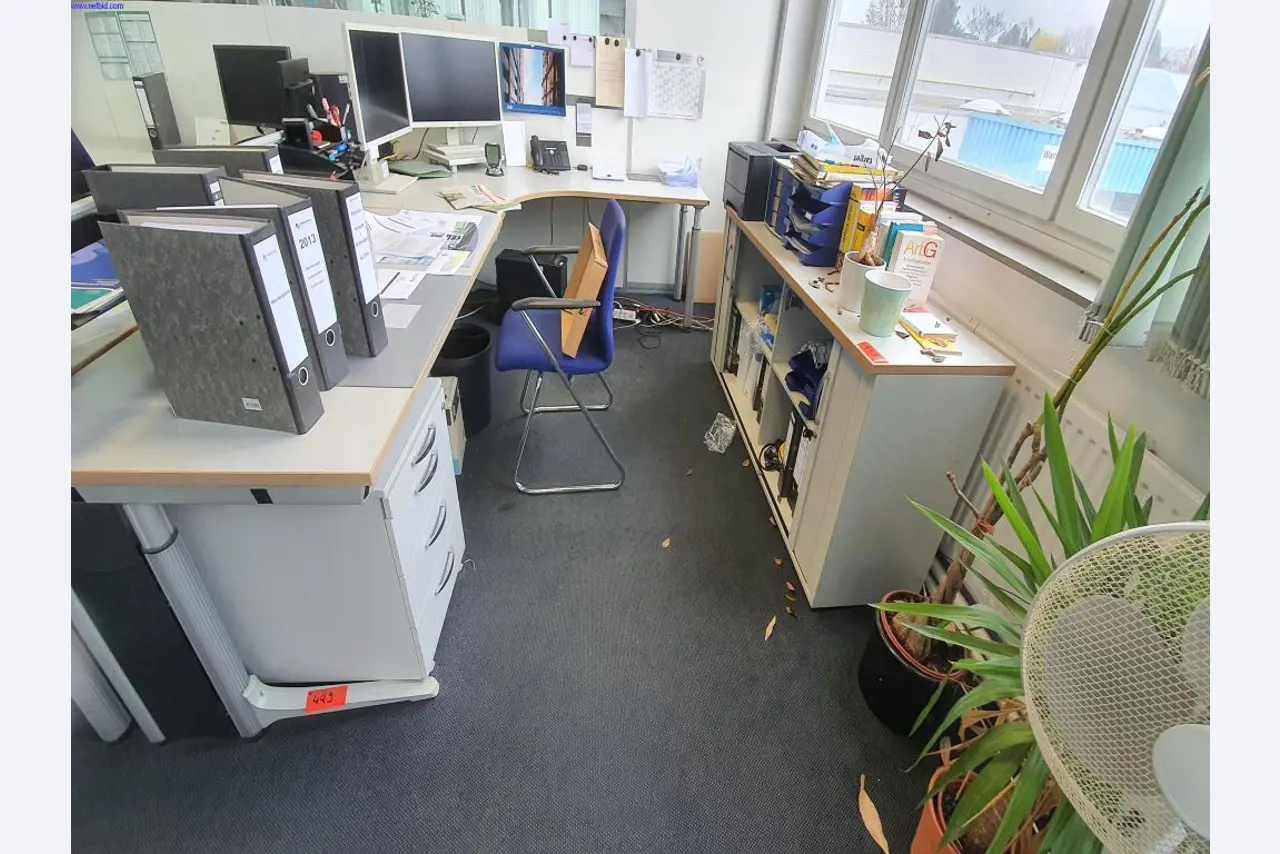 Operating and office equipment of a printing office-1