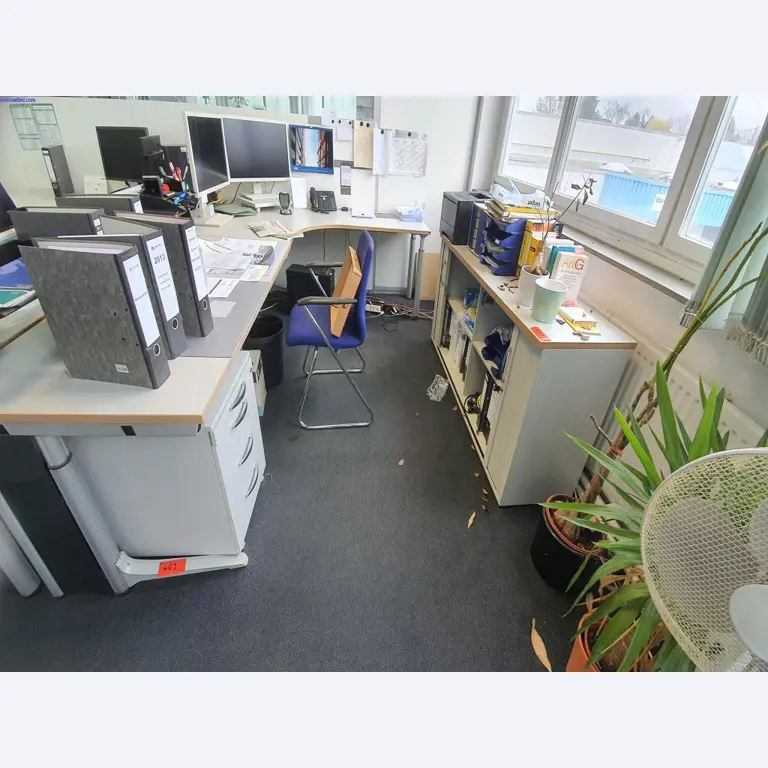 Operating and office equipment of a printing office-1