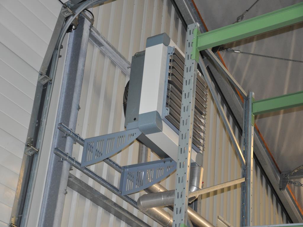 various mechanical equipment for a waste recycling plant-17