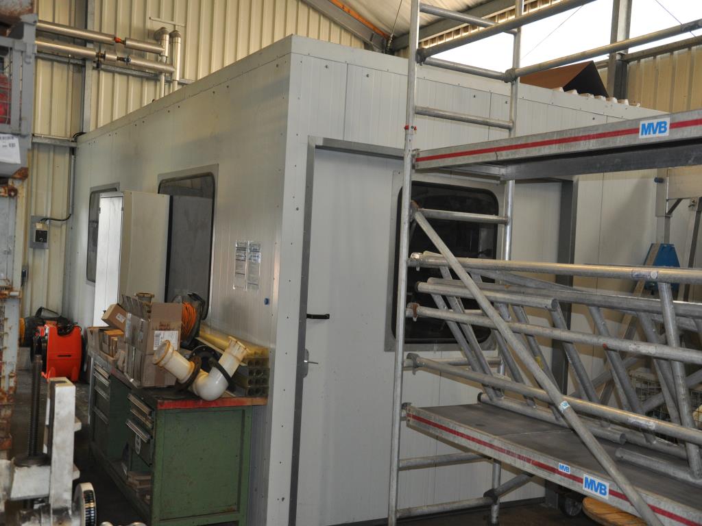 various mechanical equipment for a waste recycling plant-26