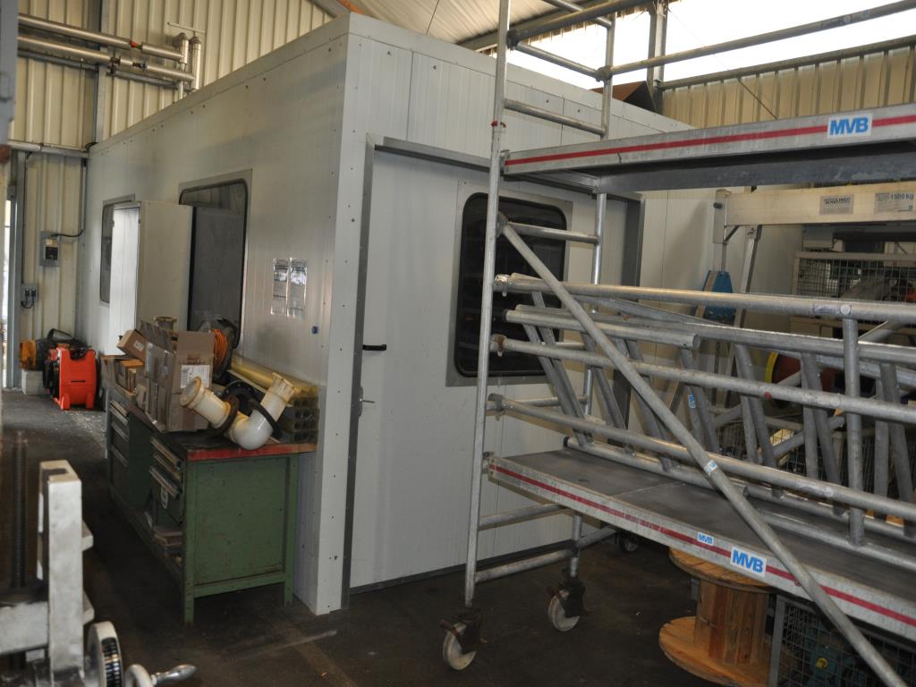 various mechanical equipment for a waste recycling plant-30