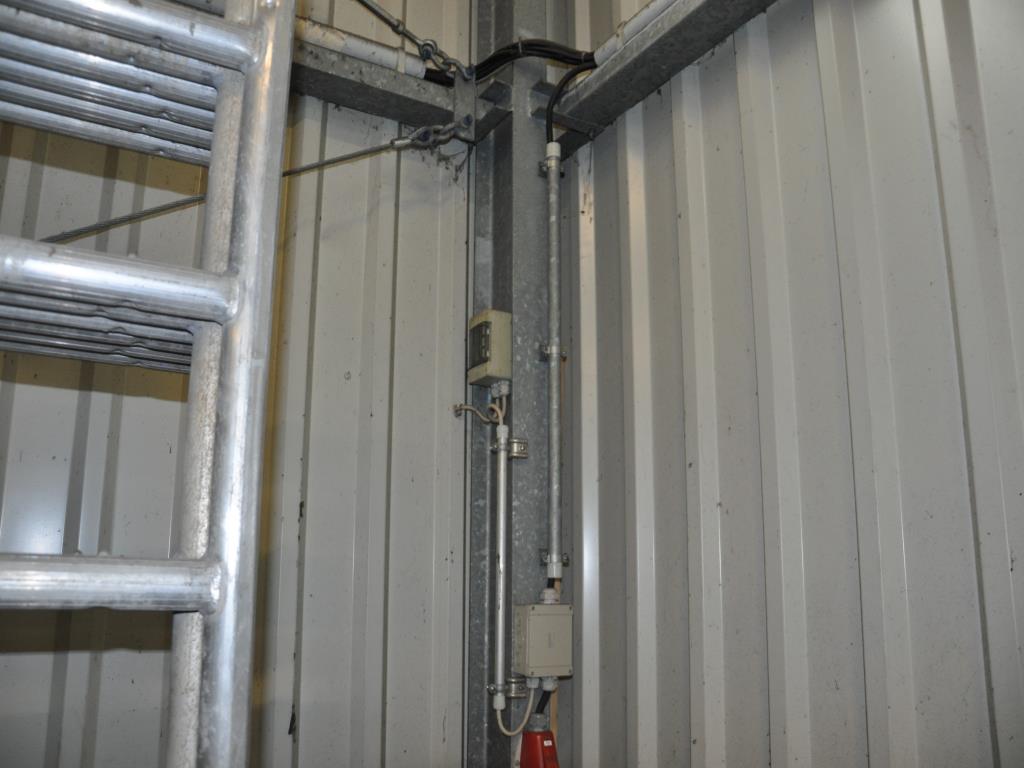 various mechanical equipment for a waste recycling plant-31