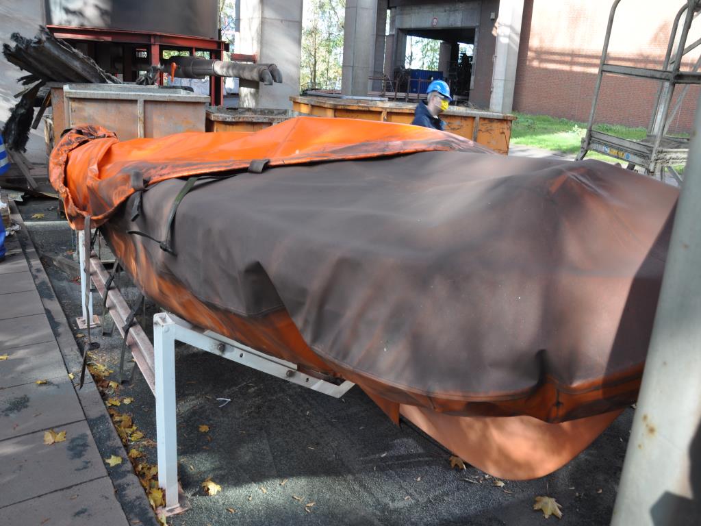 various mechanical equipment for a waste recycling plant-4