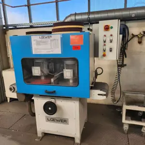 Tellerschleif-/Poliermaschine Loewer CM-DD-300