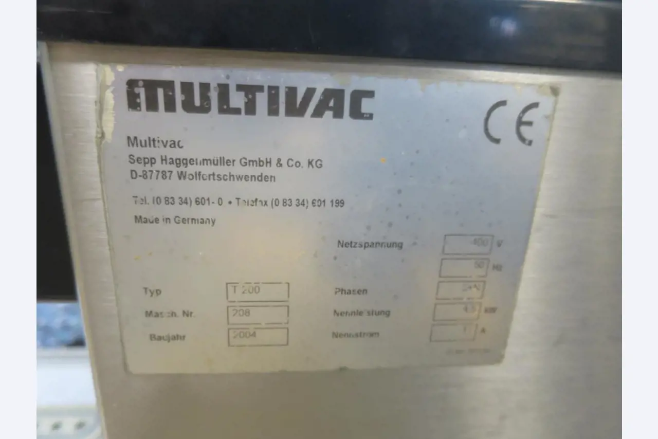 Máquinas bem conservadas para a produção de carnes salgadas/produtos de carne curados e carnes fumadas, máquinas de corte e de embalagem, equipamento de fábrica e de escritório-3